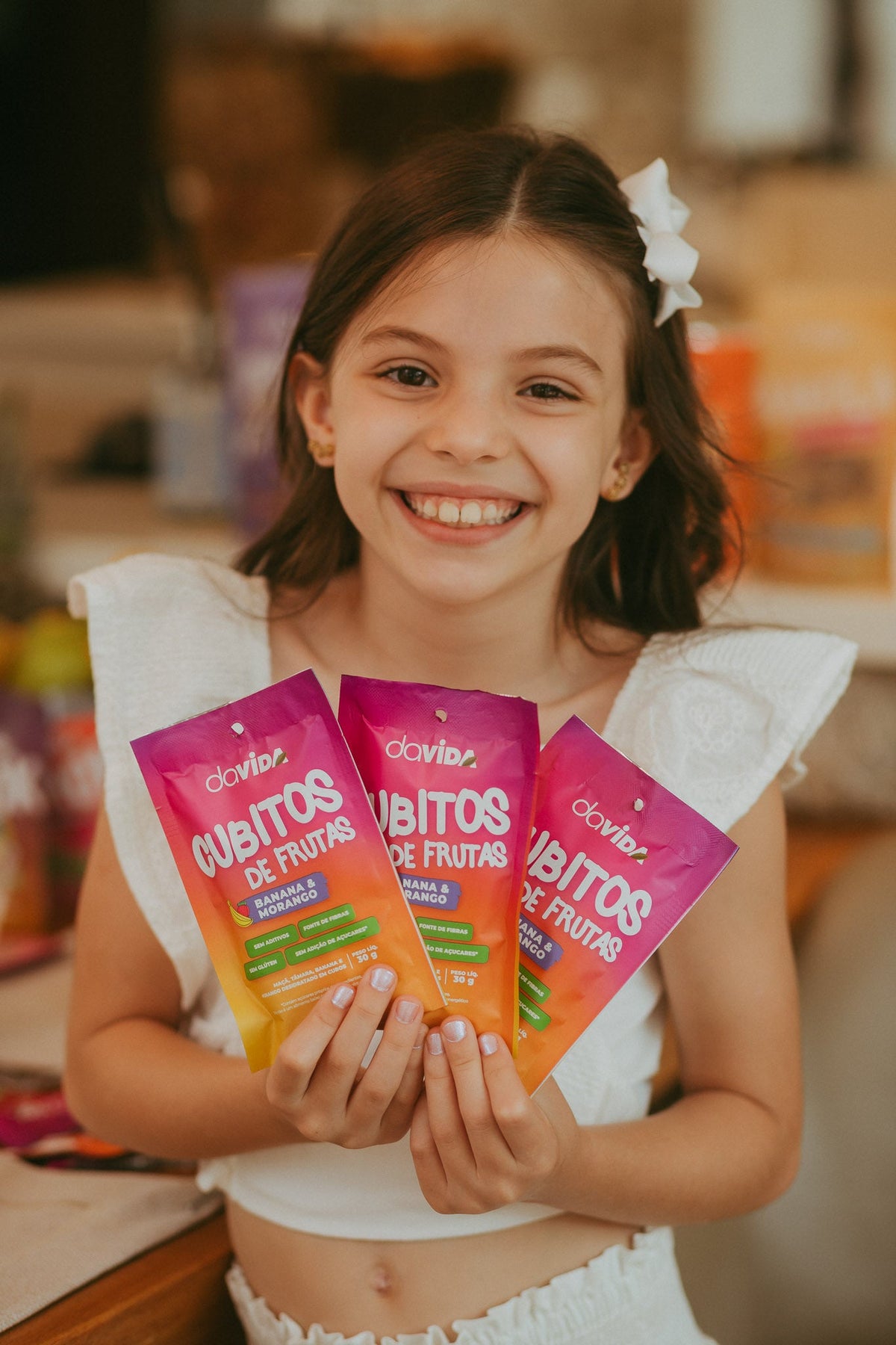 O docinho que a mãe aprova: conheça os cubitos de fruta davida