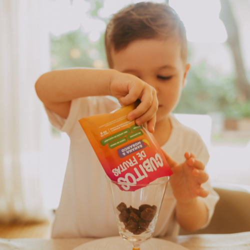 CUBITOS DE FRUTA DAVIDA - 12 UNIDADES