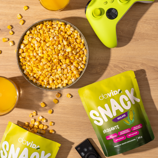 SNACK MILHO LIOFILIZADO - DAVIDA