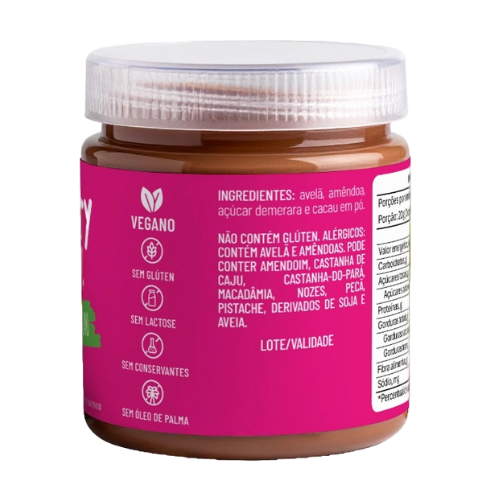 SEVENUTTY70 CREME DE AVELÃ COM CACAU - 150g