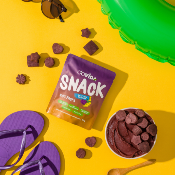 SNACK AÇAÍ COM BANANA LIOFILIZADO - DAVIDA