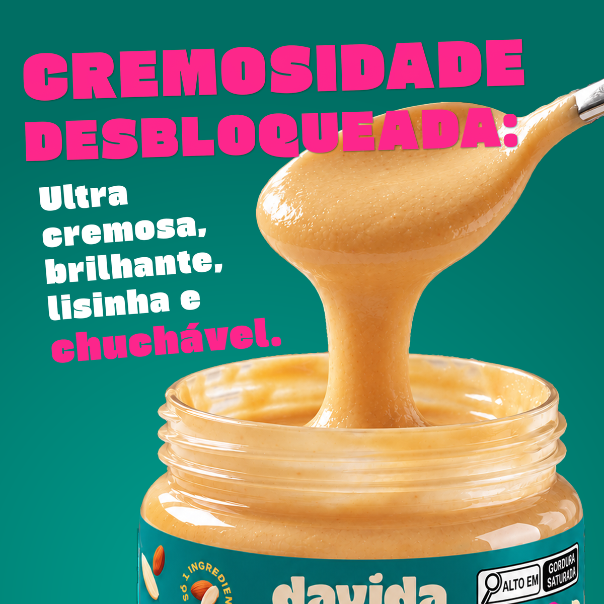 Purinha Pasta de Amendoas