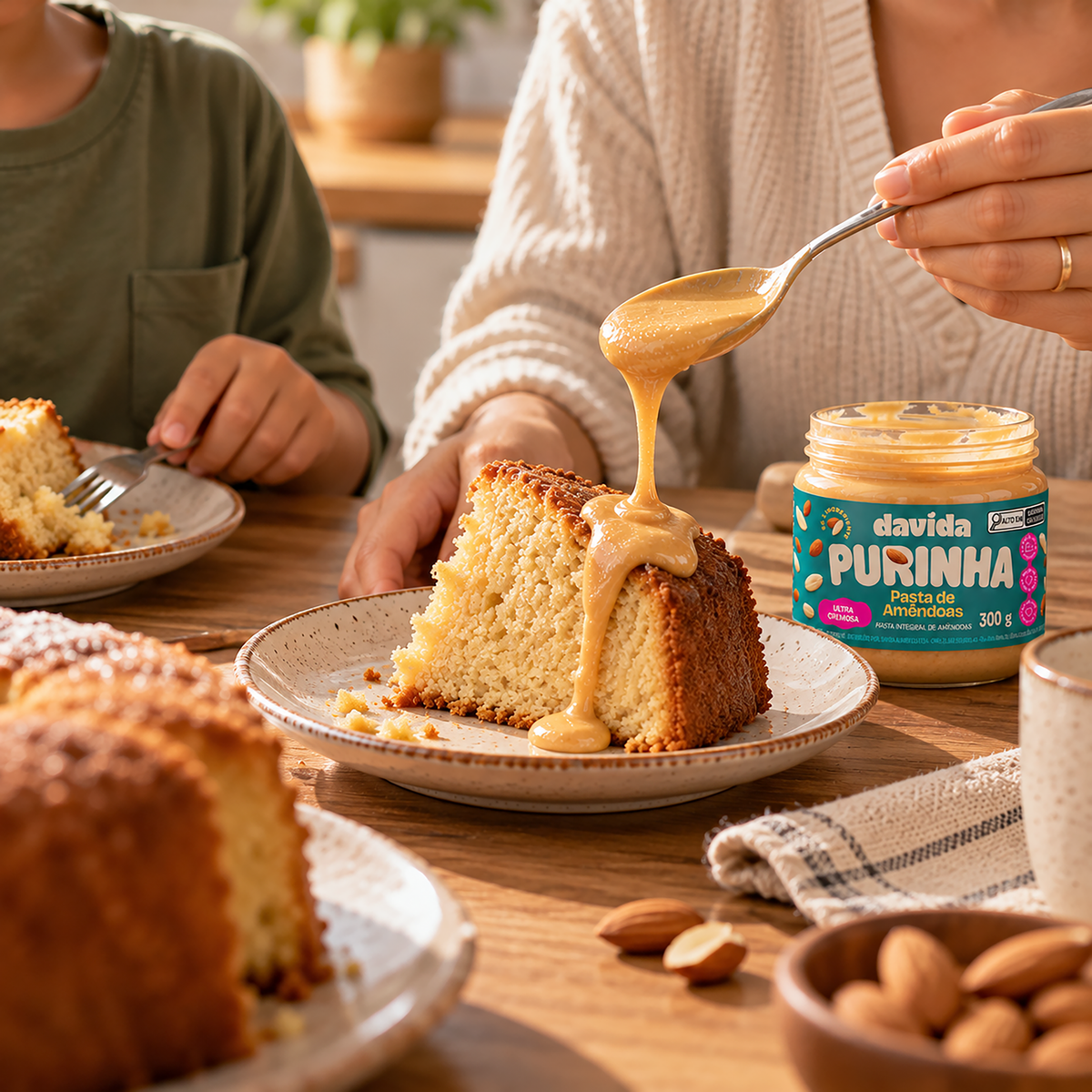 Purinha Pasta de Amendoas
