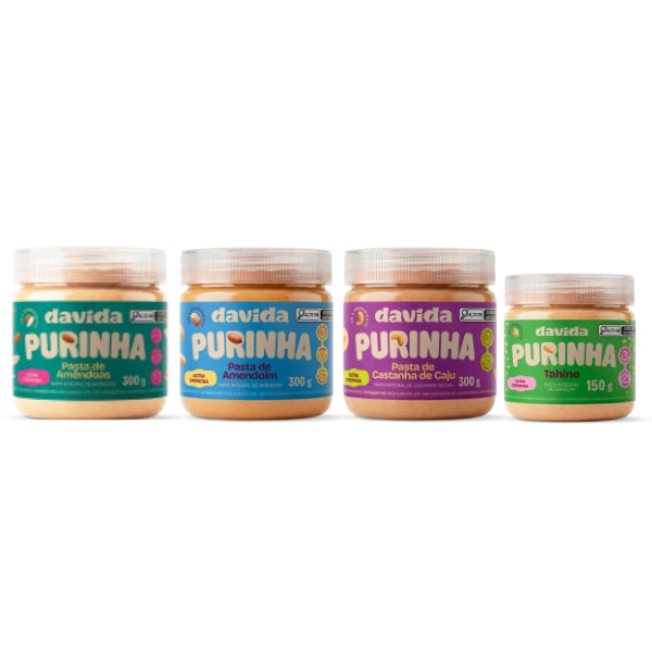 Kit Purinhas - 4 Pastas Puras