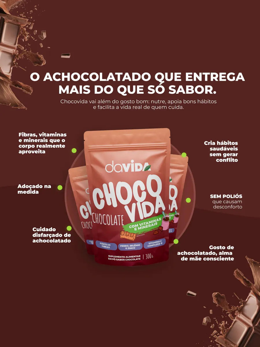 Kit 3 Chocovida + Mini Mixer Black Decker
