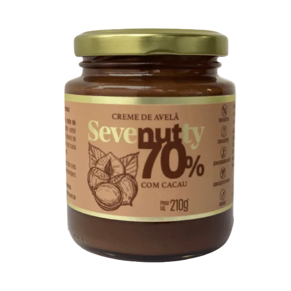 Sevenutty70 Creme de Avelã com Cacau