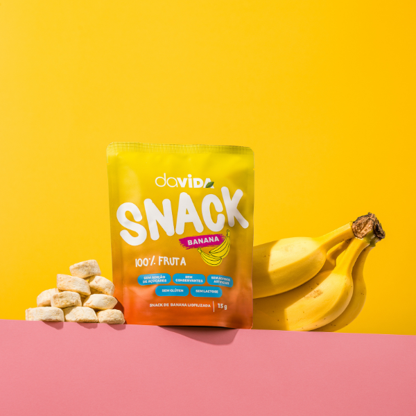 SNACK BANANA LIOFILIZADA - DAVIDA