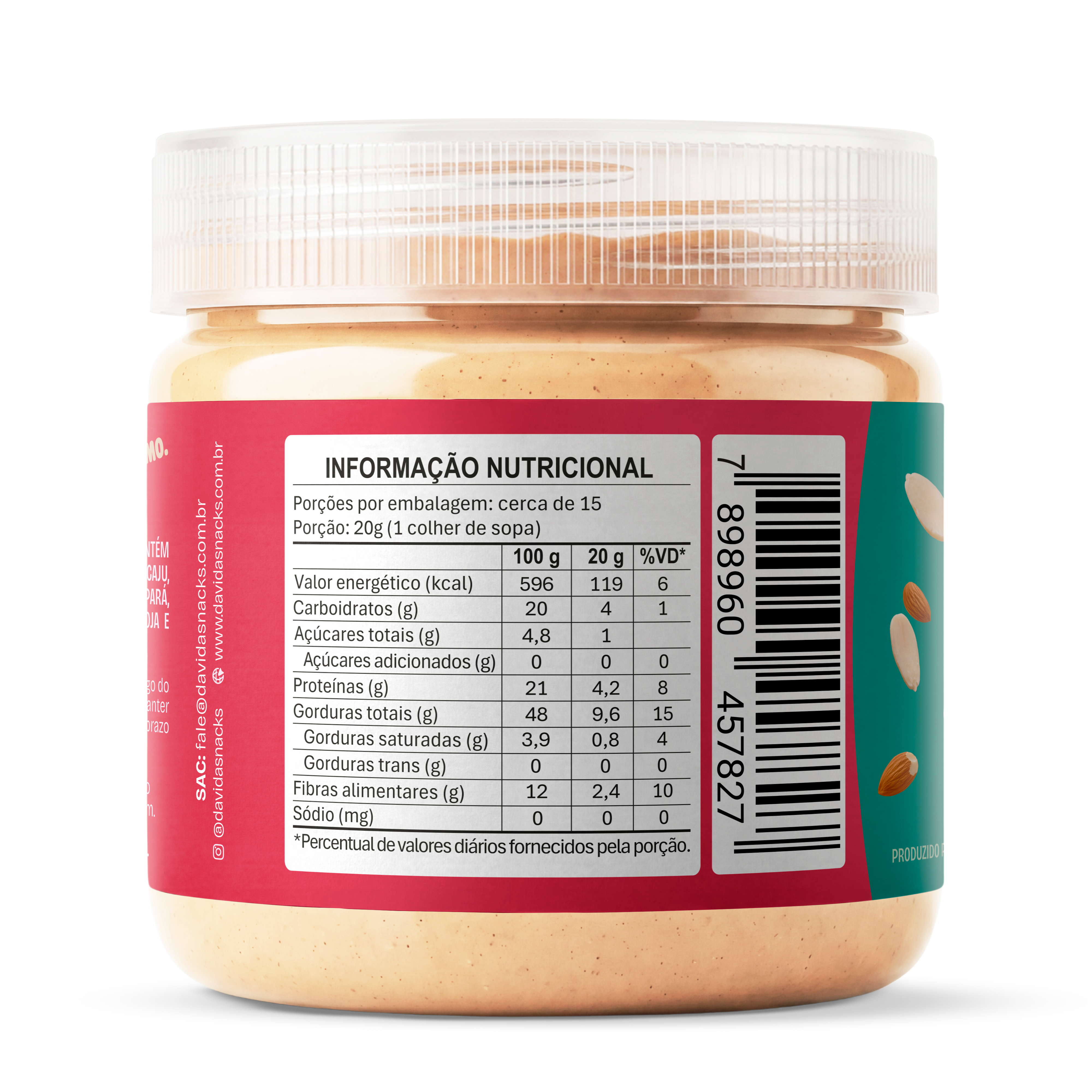Purinha Pasta de Amendoas