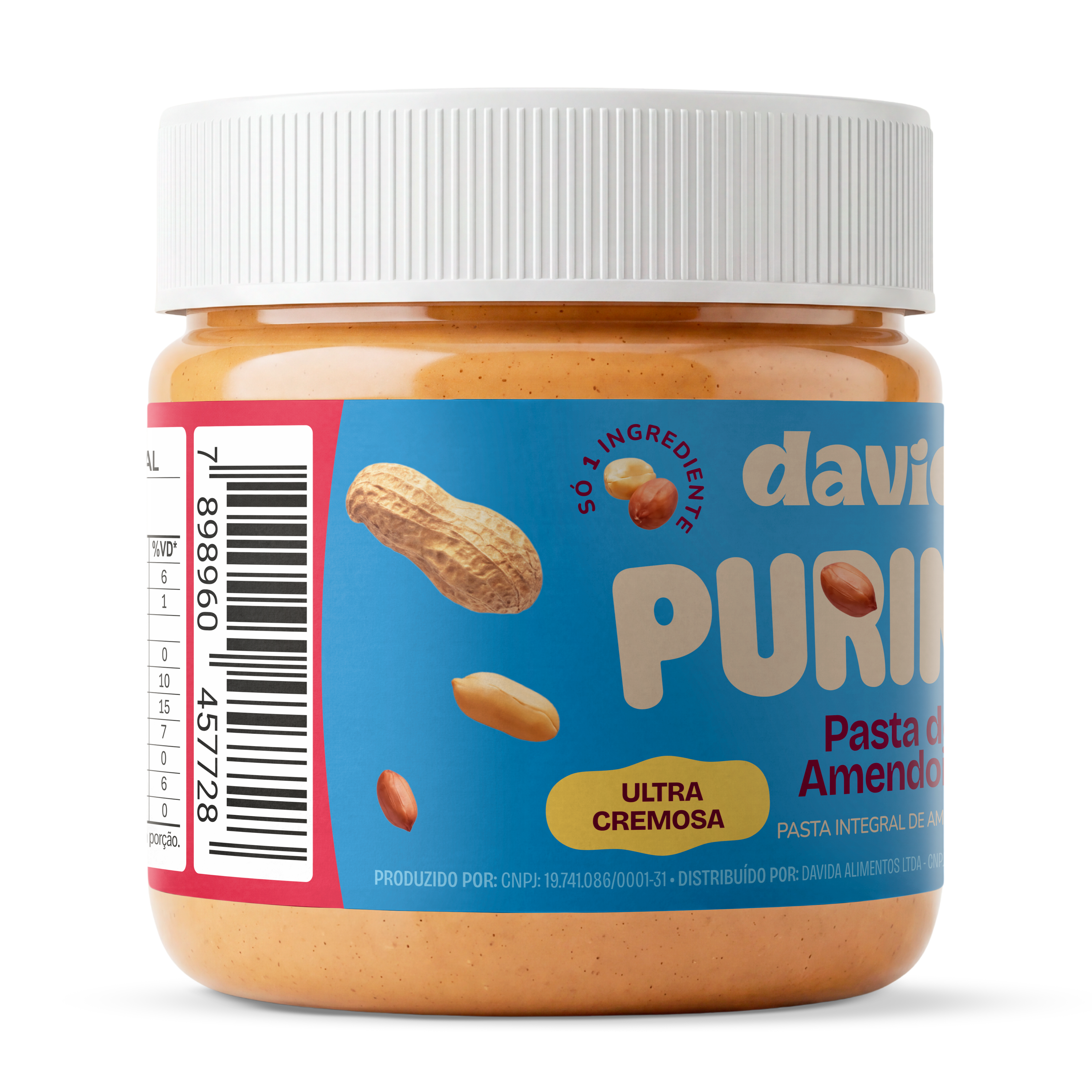 Purinha Pasta de amendoim