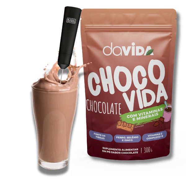 Kit 3 Chocovida + mini mixer de presente!