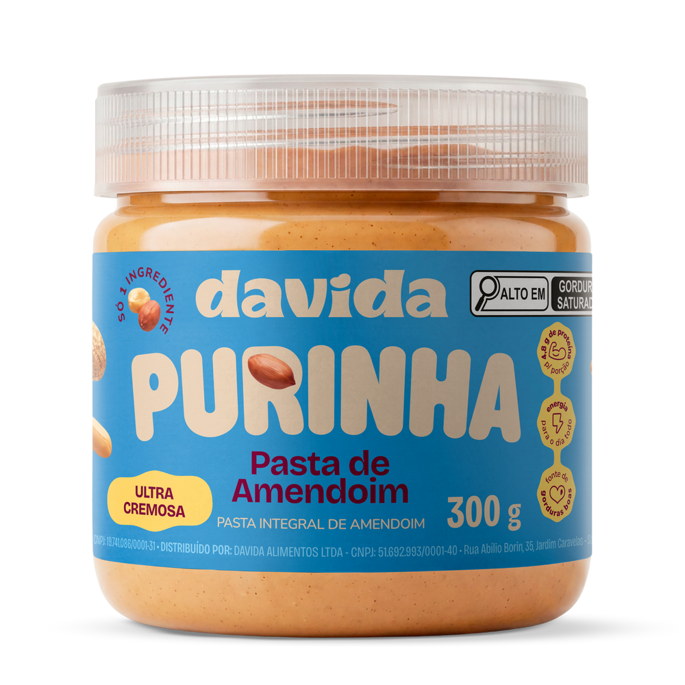 Purinha Pasta de Amendoim