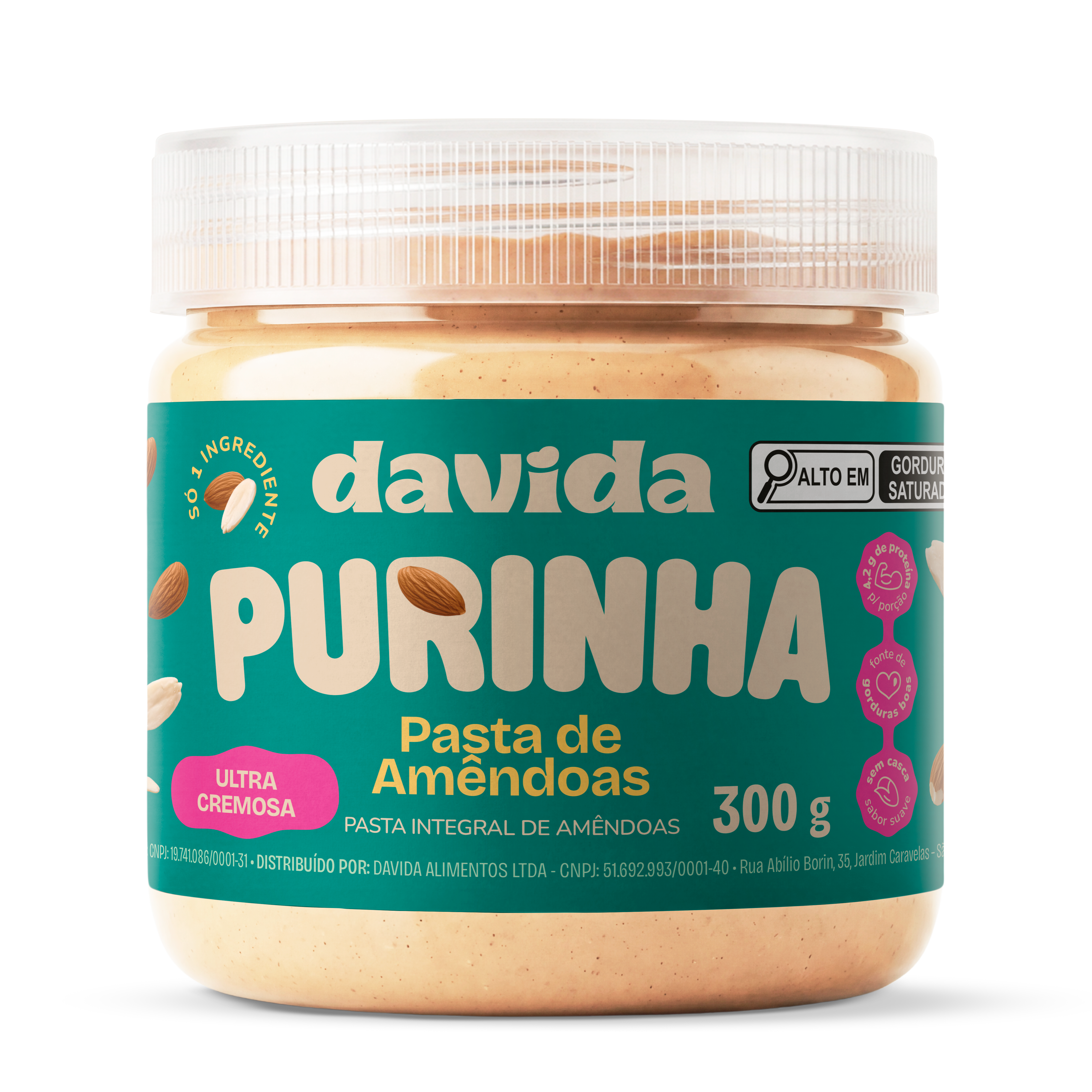 Purinha Pasta de Amêndoas