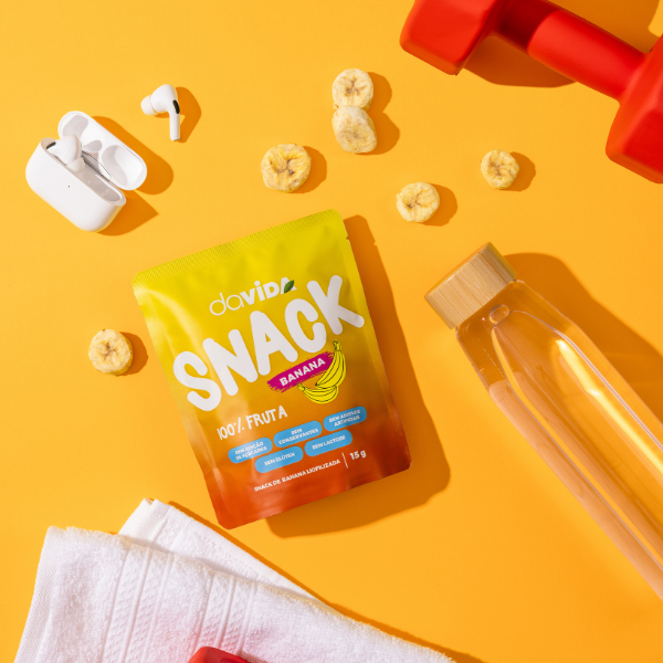 SNACK BANANA LIOFILIZADA - DAVIDA