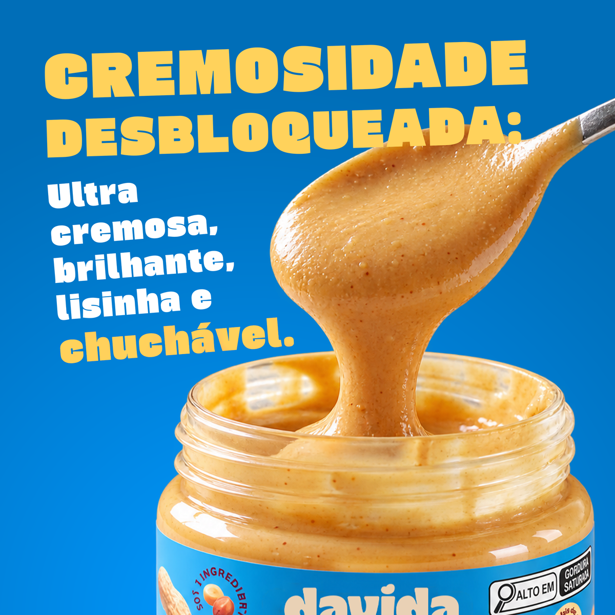 Purinha Pasta de Amendoim
