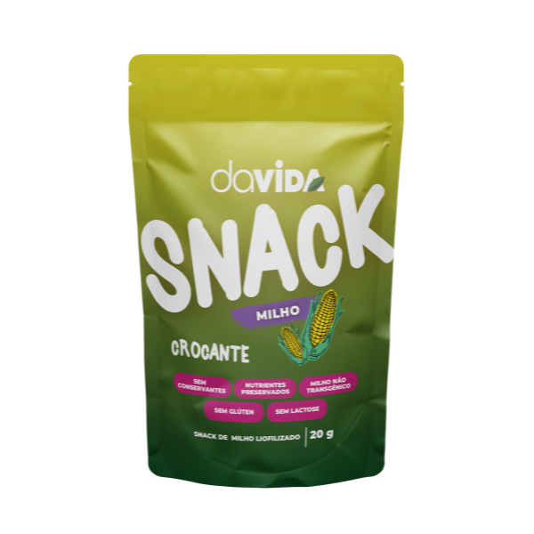 SNACK MILHO LIOFILIZADO