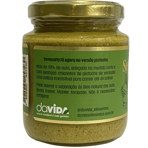 SEVENUTTY70 CREME DE PISTACHE CROCANTE - DAVIDA